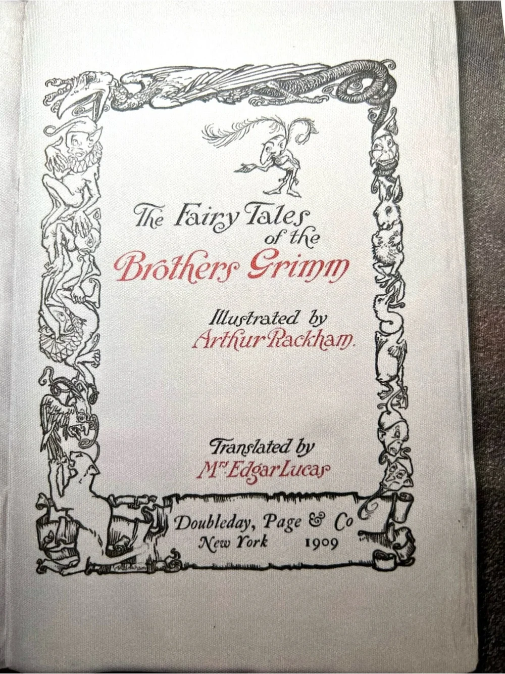 Grimm’s Fairy Tales Book Shaped Microfiber Cleaning Cloth Eyeglasses Screens